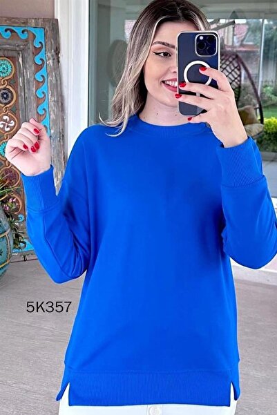 İnce Topuk طاقم الرقبة 2 موضوع البلوز 5k357