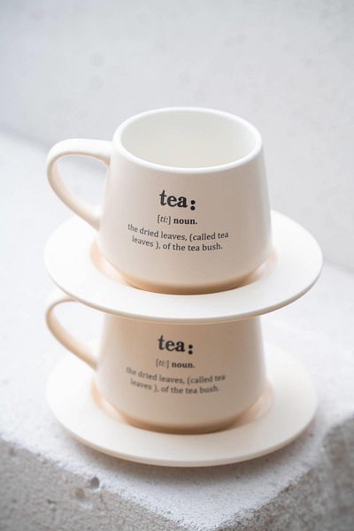 ACAR Blush 2-Person Coffee Cup Set - 200 ml