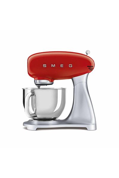SMEG 50's Retro Style Stand Mixer, Red