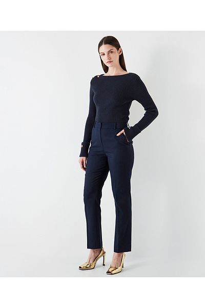 İpekyol Patterned Line pants