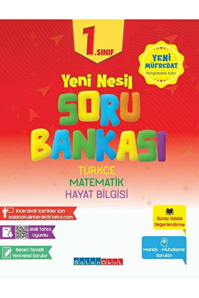 Salan Yayınları 1. Sınıf Yeni Nesil Soru Bankası