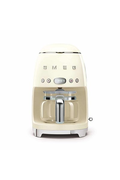 SMEG 50's Style Drip FIlter Coffee Machine, Cream