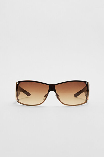 Stradivarius Ombré visor sunglasses
