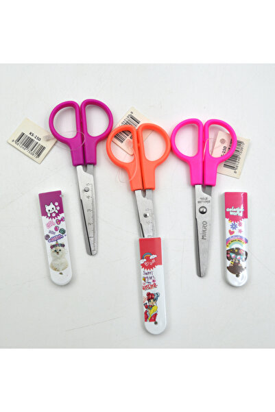 Mikro Öğrenci Makası Kılıflı Kız (KS-150)