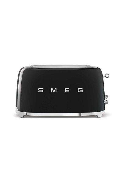 SMEG 50's Style 4-Slice Toaster, Black