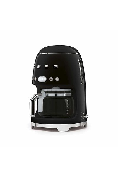 SMEG 50's Style Drip FIlter Coffee Machine, Black