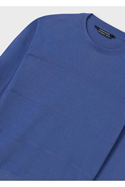 MAYORAL Erkek Çocuk Çizgili Triko 10-14 Yaş İndigo