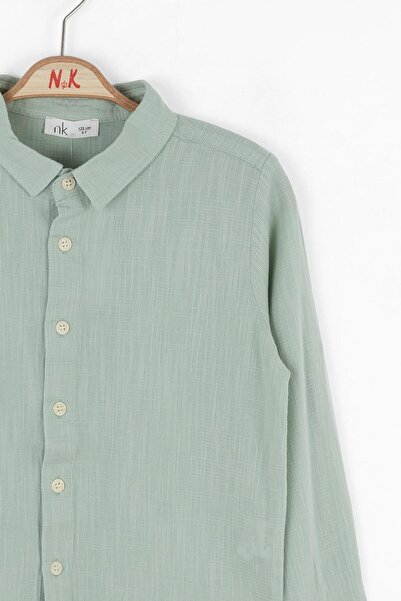 NK Boy's Atlantis Shirt 8-14 Years Mint Fashion