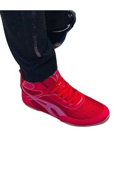 Seftil S0092-Kb Sublex Wrestling /Boxing Shoes Red/White