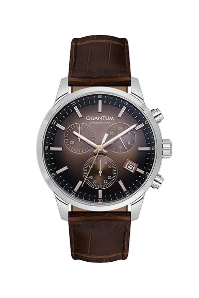 Quantum Men's Wrist Watch - Pwg1197.342 Brown