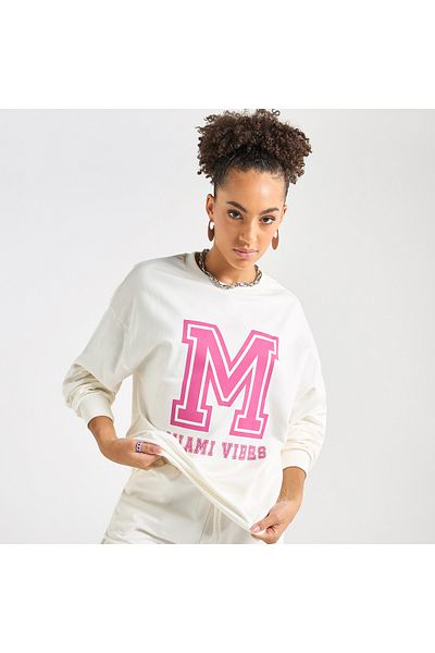 FAV Printed Long Sleeves Sweatshirt and Joggers Set