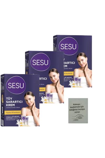 Sesu 3 Pieces Feather Lightening Cream + Scent Card Gift
