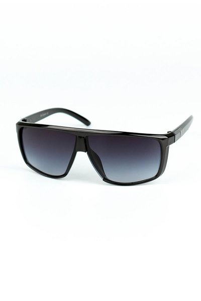 Di Caprio Men's Black Uv400 Protection Rectangular Model Sunglasses