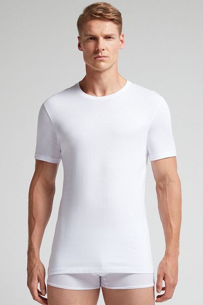 starsolmaz Men's Crew Neck Cotton Undershirt Singlet