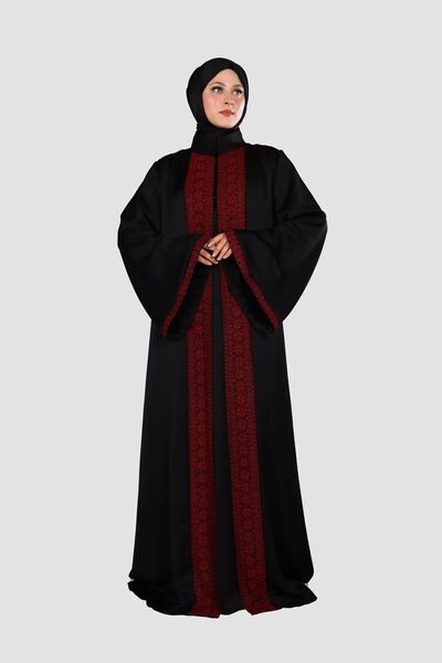 HARİKA WEAR Palestinian Style Abaya Ferace