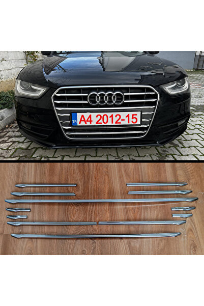 GCP German Car Parts A4 B8.5 Uyumlu Panjur Izgara Krom Çıta - A4 Krom Aksesuar