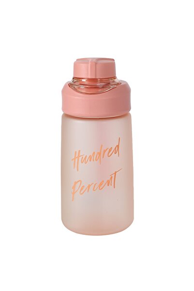 GÜZELYÜZ AVM Energy Şeffaf Pembe Matara 450ml | Kilitli Kapak Suluk Su Şişesi...