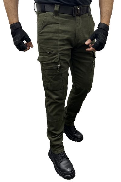 Polviton Men Cargo Pants Tactical Pocket