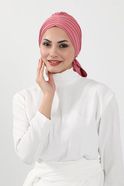 Aisha's Design Pleated Aerobin Bonnet,B-86A