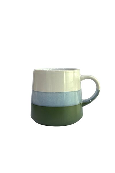 Miniso Classic Series Tri-Color Ceramic Mug - 16 oz