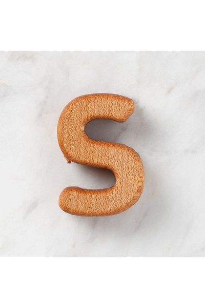 Store Hobby Baby Organic Wooden Letter - S
