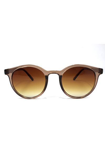 Polo Exchange 2018 Brown Round Sunglasses