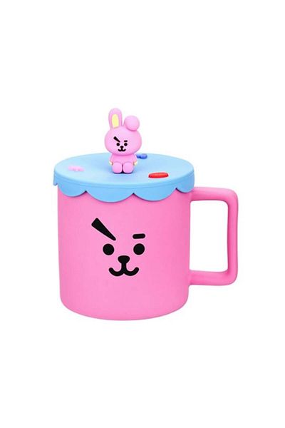Miniso BT21 Collection Ceramic Cup with Silicone Lid (425mL)(COOKY)