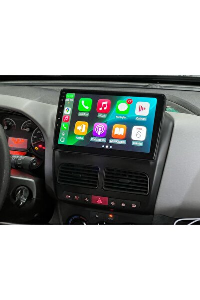 Carnavi Fi̇at Doblo D3 Uyumlu 10i̇nç Kablosuz Carplayli̇ Multi̇medya 4+64gb Ram