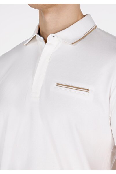 Colin's Ανδρικό κοντομάνικο μπλουζάκι Slim Fit Polo Neck Απλό