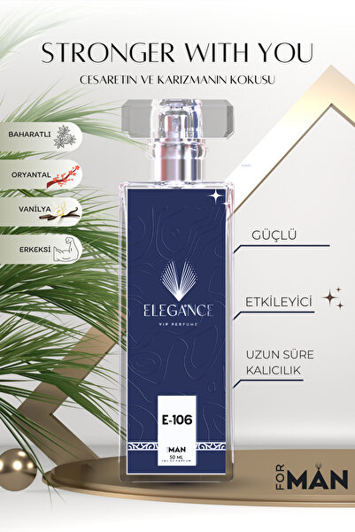 silver elegance vip perfume Stronger With You Eau De Parfum For Menn E-106