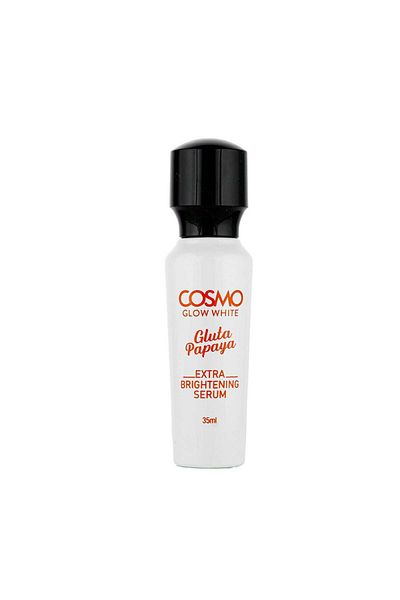 Cosmo Glow White Extra Brightening Serum 35ml, Glutathione & Papaya Extract for Unisex