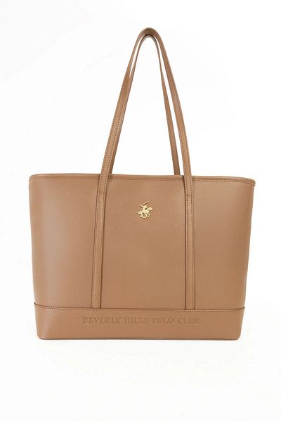 Beverly Hills Polo Club حقيبة كتف نسائية تان 05BHPC111