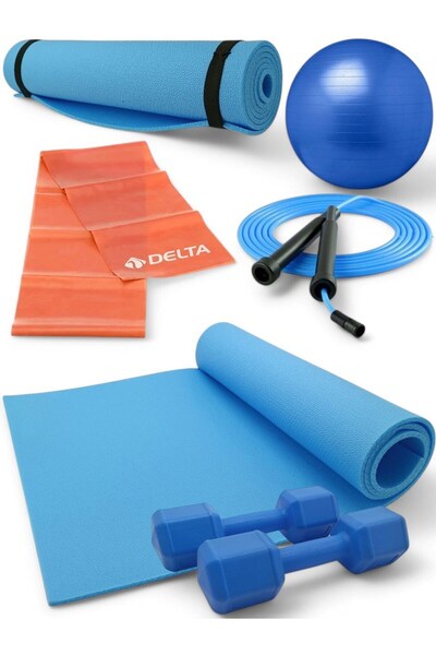 Tosima 20 cm Pilates Toplu Pilates Seti Ev Egzersiz Seti