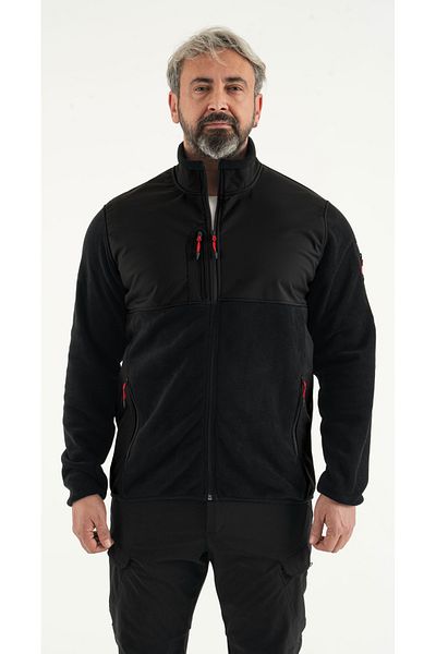 Longberg Men's Softshell Garnished Fleece