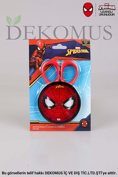 SPIDERMAN Special Design Spiderman Scissors with Dekomus