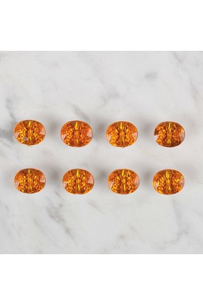 SAVA HOME COLLECTİON Loren Crafts Orange 8 κουμπί - 241