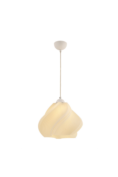 Apliqa Leaf Beyaz Tekli Modern Sarkıt Oturma Odası, Salon Sarkıt Avize