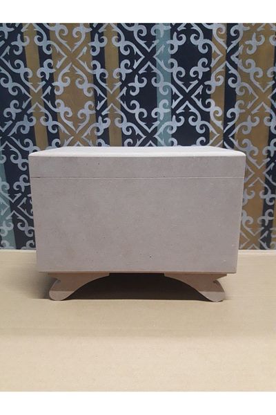 Altınyapı Hobi Market Footed Sadik Raw Mdf Unpainted