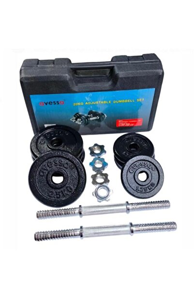 AVESSA 20 Kg Plaka Çanta Set Siyah Mb-11726
