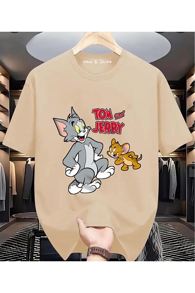 New Shine Μπλουζάκι με στάμπα Tom And Jerry
