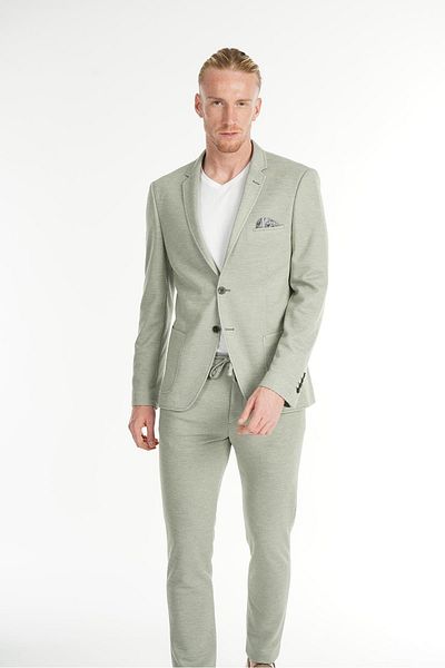 intersivin Intersivin Jogger Pants with Half Lining Jacket Summer Men's Suit