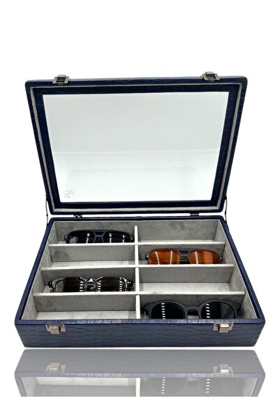 Dijital Çarşı Окуляри сумка - Diji 8-місна коробка для окулярів, крокодил і т...