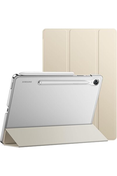 bovinox Samsung Galaxy Tab S9 10.9 Stand Koruyucu Tablet Kılıfı S Pen Şarjını Destekli Uyku Modlu