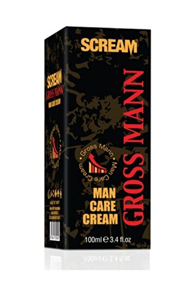 Scream Gross Mann Erkeklere Özel Penis Bakım Kremi 100 ml