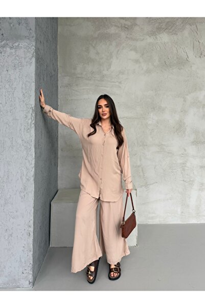 Miasista Attstil Cream Double Casual Set
