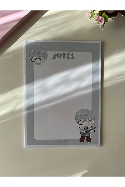 Hara Company Alien Stage Anime Notepad A5 Size