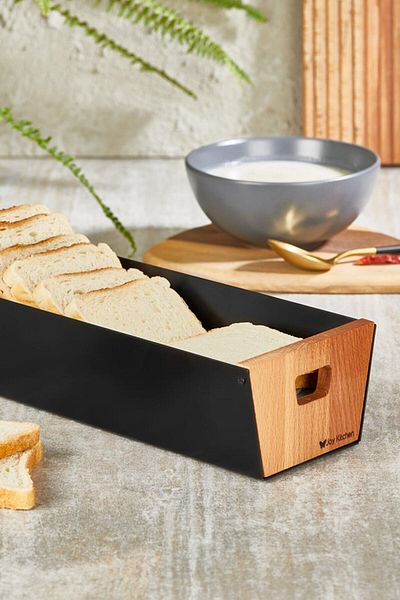 JOY KİTCHEN Bread Basket Metal-wood