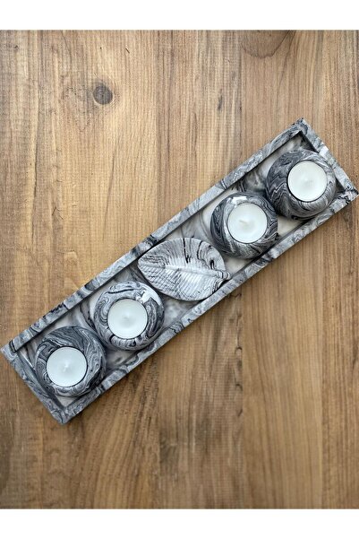 MorVilla Ev Dekorasyon,dekoratif Mumluk,hediyelik Eşya,tealight Mumluk(MUMLAR...