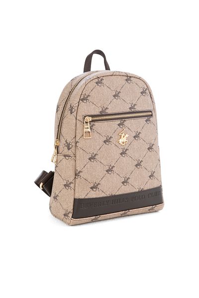Beverly Hills Polo Club Women's Backpack Sand - 05BHPC112