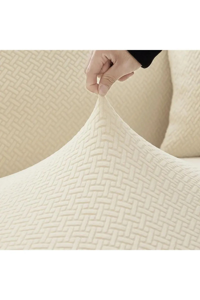 uzhanem husa scaunului . husă scaun cu elastic, husă pentru canapea extensibilă pentru trei persoane anti-alunecare